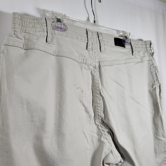 Lee beige jeans, stretch, women's 22W  #1083 - Picture 5 of 5